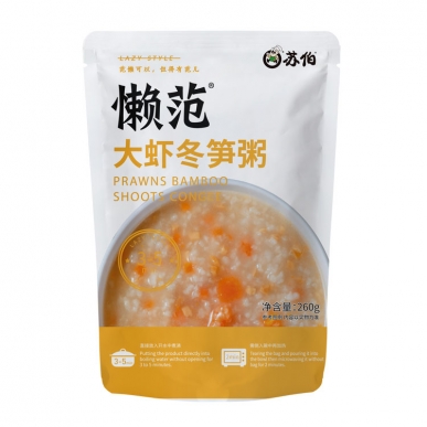 大蝦冬筍粥